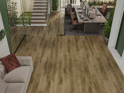 Кварцвиниловая плитка LVT Alpine Floor Liberty Loose Lay LVT Дуб Натуральный Отбеленный ECO 23-3