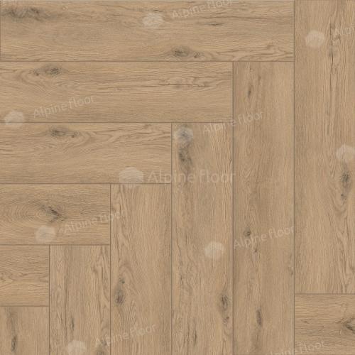 Напольная каменно-полимерная плитка серии ALPINE FLOOR PARQUET LIGHT SPC ламинат Дуб Алиот ЕСО 13-23