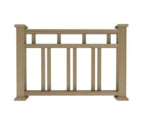 Ограждение из ДПК В1 Натуральный