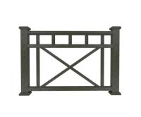 Ограждение из ДПК Д1 Черный