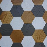 Стеновые панели GoodWood Гексагон снежный G07144