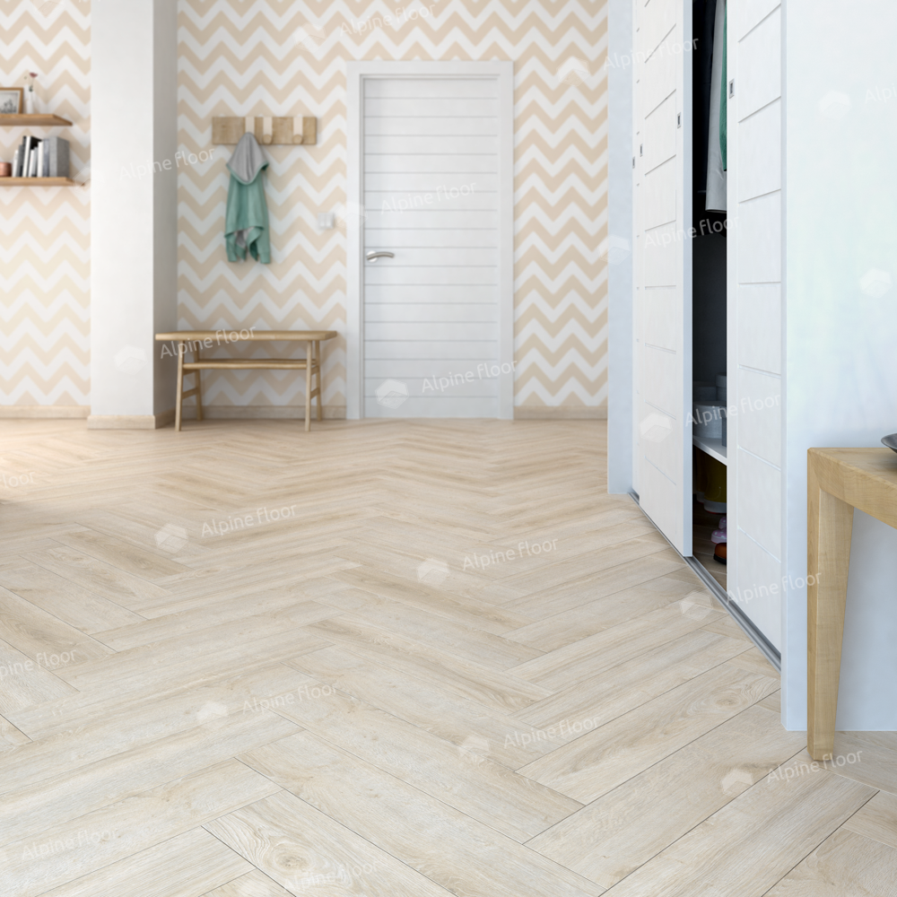 Ламинат Homflor by Alpine Floor Ёлка европейская Изящный Herringbone 12 BR Vicence 435