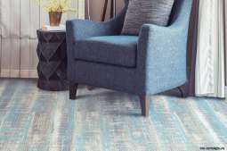 Пробковые полы c фотопечатью CORKSTYLE (КОРКСТАЙЛ) WOOD XL (клеевой) Lazurit blue