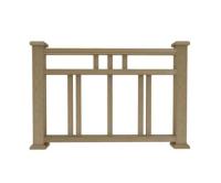 Ограждение из ДПК Г1 Натуральный