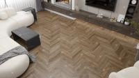 Каменно-полимерный ламинат SPC Alpine Floor Chevron Alpine Макадамия ECO 18-5 MC