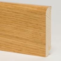 Шпонированный плинтус Pedross дуб прямой 80х18