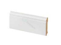 Плинтус напольный МДФ белый К-17 Ликорн 70х12 мм