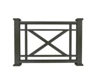 Ограждение из ДПК О1  Черный