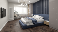 Каменно-полимерный ламинат SPC Alpine Floor Parquet Light Дуб Фафнир ЕСО 13-16 MC