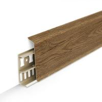 плинтус пвх Деконика D85 211 Дуб рустик (ideal Deconika 85х21х2200 мм)