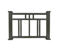 Ограждение из ДПК Г1 Черный