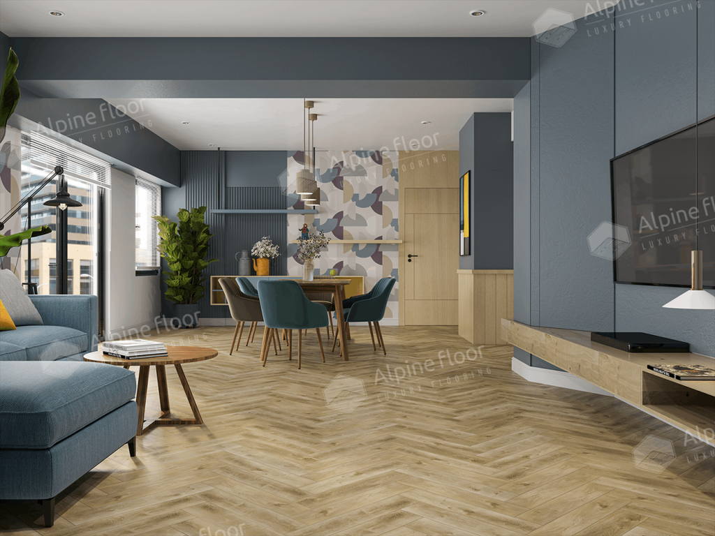 Alpine Floor LVT плитка Дуб Кастор ECO 16-34