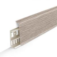 плинтус пвх Деконика D85 229 Дуб латте (ideal Deconika 85х21х2200 мм)