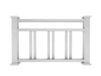 Ограждение из ДПК Б1 Белый