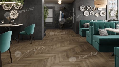 Ламинат ALPINE FLOOR коллекции Herringbone 8 Ламинат Дуб Анжу LF102-11