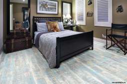 Пробковые полы c фотопечатью CORKSTYLE (КОРКСТАЙЛ) WOOD XL (клеевой) Lazurit blue