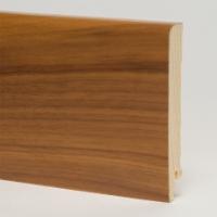 Шпонированный плинтус Pedross орех прямой 95х15