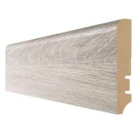 Плинтус МДФ ламинированный HANNAHHOLZ AD 81402.26 Дуб Светлый 2400*81*16 мм