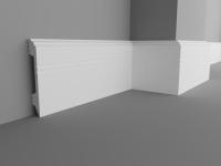 Напольный Плинтус под покраску Marca Bello PN100.16 (100*16*2000мм)