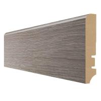 Плинтус МДФ ламинированный HANNAHHOLZ AD 81402.8 Дуб Европейский серый 2400*81*16 мм