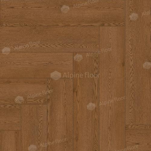 Напольная каменно-полимерная плитка серии ALPINE FLOOR PARQUET LIGHT SPC ламинат Дуб Селена ЕСО 13-32