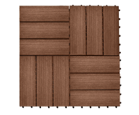 Садовый паркет VINTAGE Коричневый