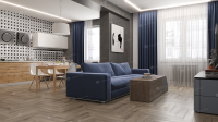 Каменно-полимерный ламинат SPC Alpine Floor Parquet Light Дуб Исида ЕСО 13-15 MC