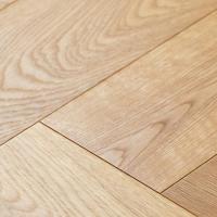 Инженерная доска Ablux Дуб European Ottawa, Herringbone(англ.елка) 14х125х600 мм, лак