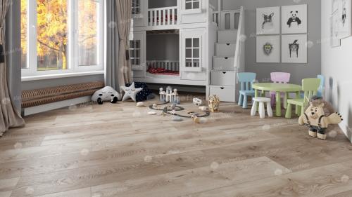 Ламинат ALPINE FLOOR коллекции Aqua Life Ламинат Дуб Брюгге LF103-08