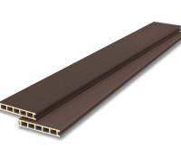 Террасная доска LECOLE Шоколад (Примерное соответствие RAL/PANTONE 8025 / 7519C)