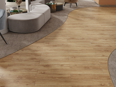 Кварцвиниловая плитка LVT Alpine Floor Liberty Loose Lay LVT Макадамия ECO 23-5