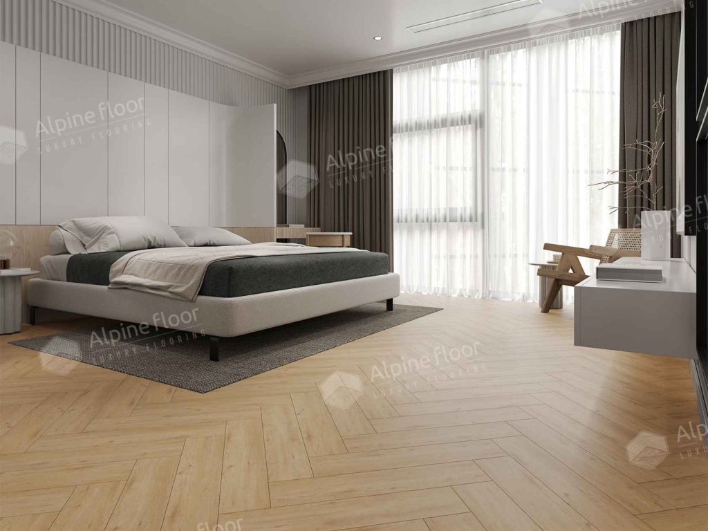 Alpine Floor LVT плитка Дуб Лесат ECO 16-26