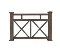 Ограждение из ДПК Ж1 Коричневый