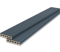 Террасная доска LECOLE Антрацит (Примерное соответствие RAL/PANTONE 7024 / 432C)