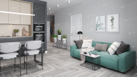 Каменно-полимерный ламинат SPC Alpine Floor Parquet Light Дуб Лейтена ЕСО 13-18 MC