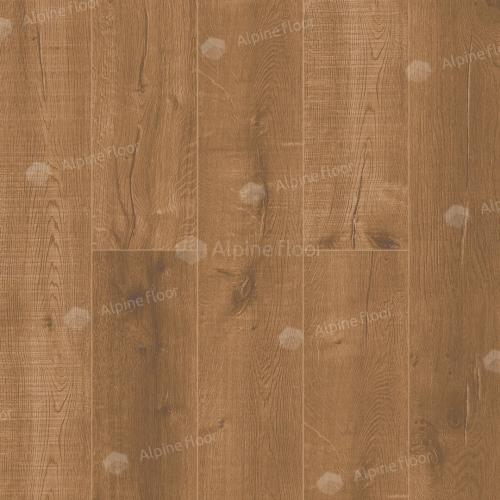 Каменно-полимерная напольная плитка серии ALPINE FLOOR REAL WOOD SPC ламинат Дуб Royal ECO 2-1