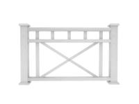 Ограждение из ДПК Д1 Белый