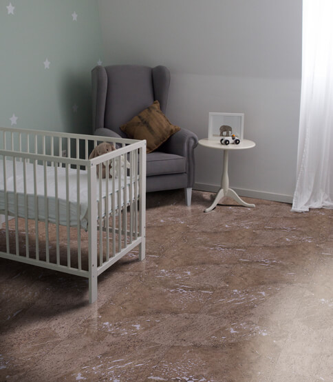 Пробковый пол Corkart Cork SLATE клевой 108v CZ X