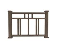 Ограждение из ДПК Г1 Коричневый