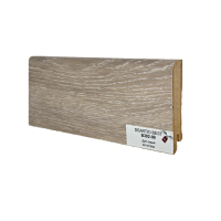 B302-08 Дуб серый напольный плинтус МДФ Deartio