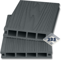 Террасная доска Strada 25x140 серый