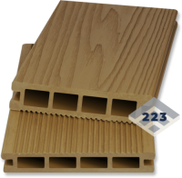 Террасная доска Strada 3D 25x140 желтый