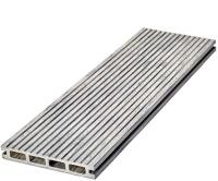 Террасная доска Dortmax JAZZ Бело-серый