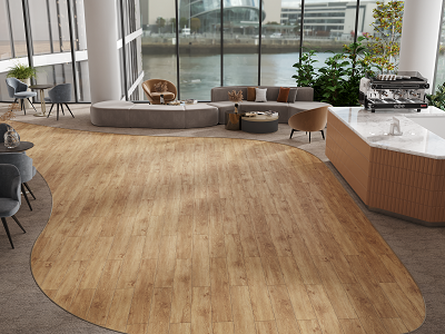 Кварцвиниловая плитка LVT Alpine Floor Liberty Loose Lay LVT Макадамия ECO 23-5