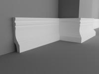 Напольный Плинтус под покраску Marca Bello P100.23 (100*23*2000мм)