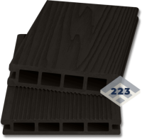 Террасная доска Strada 25x140 кофе