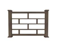 Ограждение из ДПК Л1 Коричневый