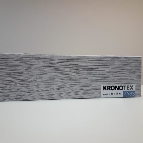 Плинтус МДФ KRONOTEX (Кронотекс) KTEX1 D4793 Дуб белый Макро