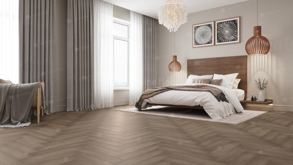 Напольная каменно-полимерная плитка серии ALPINE FLOOR PARQUET LIGHT SPC ламинат ДУБ НАСЫЩЕННЫЙ ЕСО 13-7