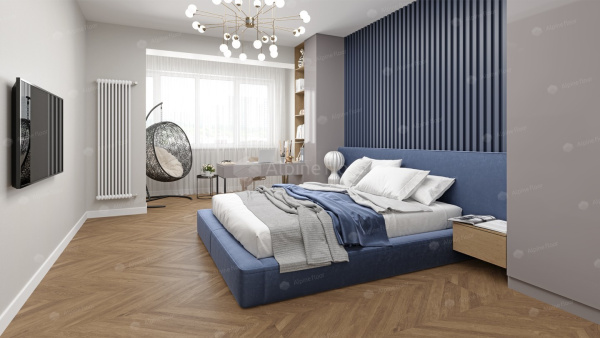Кварц-виниловая напольная плитка серии ALPINE FLOOR EASY LINE ФРАНЦУЗСКАЯ ЕЛОЧКА ECO 3-25